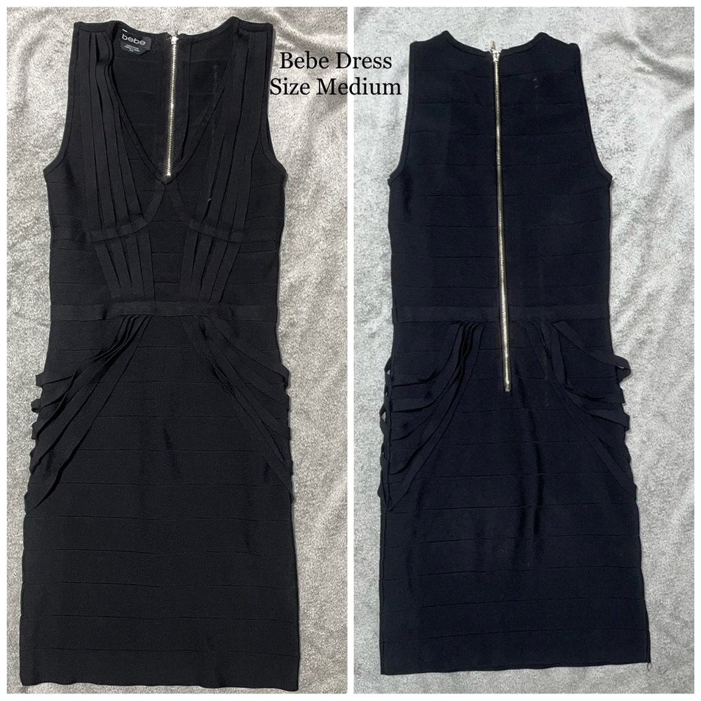 BEBE body con dress